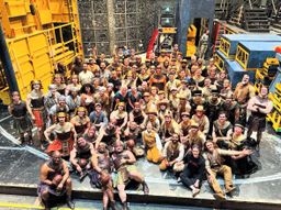 AIDA - Full Cast and Crew at The Metropolitan Opera.  Photo credit: Annie Zayas