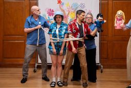 A COMEDY OF ERRORS - Cast, photo by John Hoffman