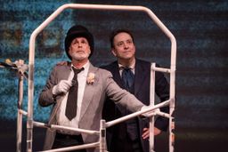 SUNDAY IN THE PARK WITH GEORGE - as Jules, with Joshua Powell, photo by John Hoffman